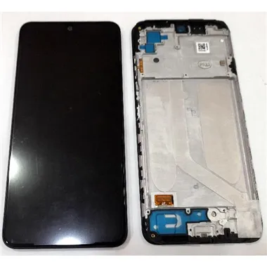 Pantalla lcd para Xiaomi Redmi Note 10 5600020k7A00 mas tactil negro mas marco negro Service Pack Premium
