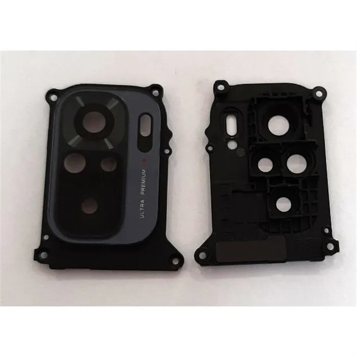 Cubierta camara gris para Xiaomi Redmi Note 10 calidad premium