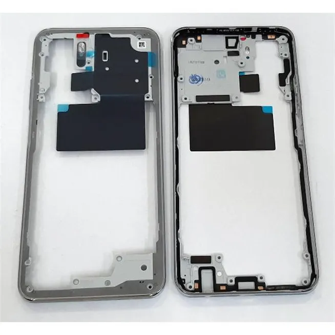 Carcasa trasera o marco plata para Xiaomi Redmi Note 10 calidad premium