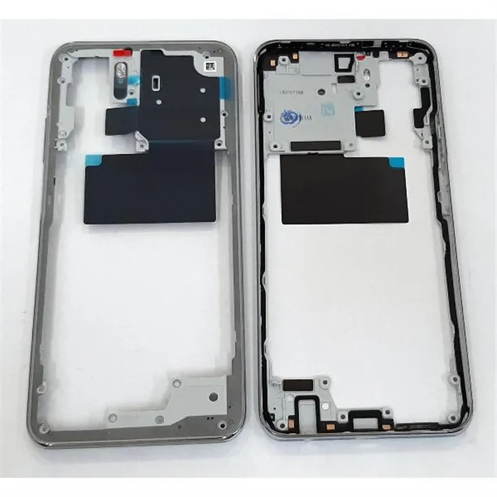 Carcasa trasera o marco plata para Xiaomi Redmi Note 10 calidad premium