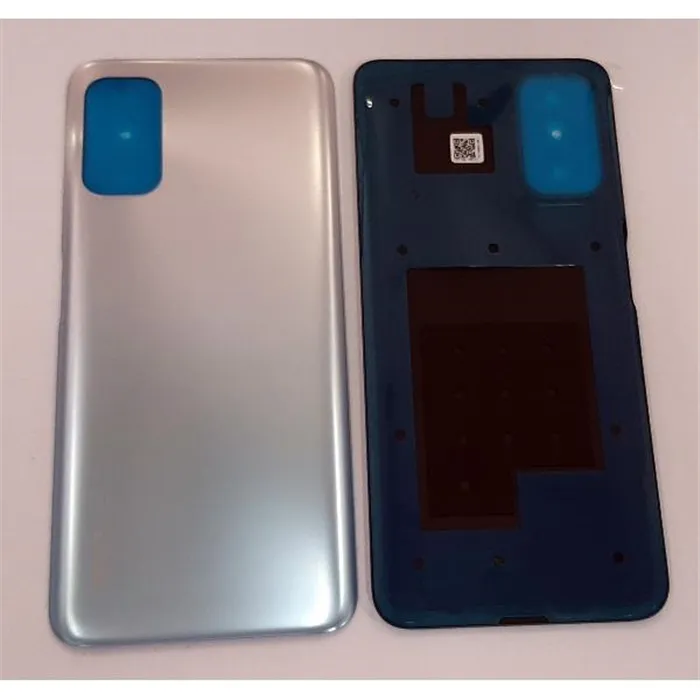 Tapa trasera o tapa bateria plata para Xiaomi Redmi Note 10 5G