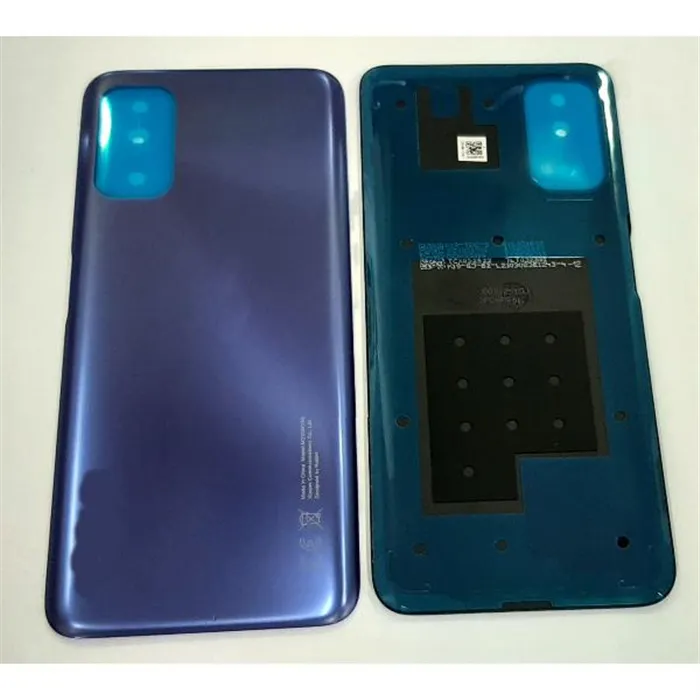 Tapa trasera o tapa bateria purpura para Xiaomi Redmi Note 10 5G