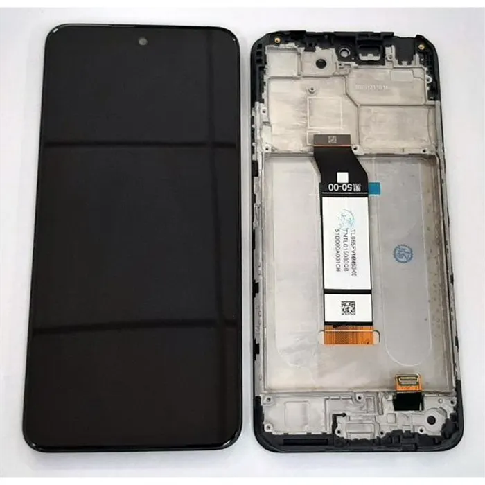 Pantalla lcd para Xiaomi Redmi Note 10 5G mas tactil negro mas marco negro calidad premium