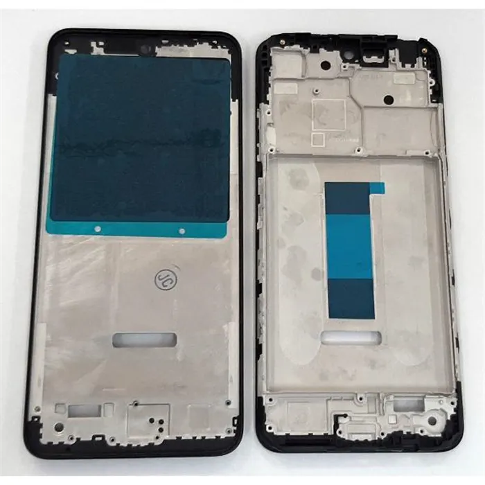 Carcasa central o marco negro para Xiaomi Redmi Note 10 5G calidad premium