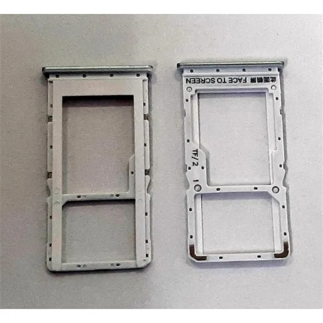 Soporte o bandeja single sim blanca para Xiaomi Redmi Note 10 5G Poco M3 Pro 5G calidad premium