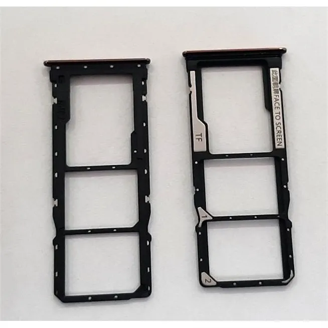 Soporte o bandeja dual sim dorada para Xiaomi Redmi Note 10 Pro calidad premium