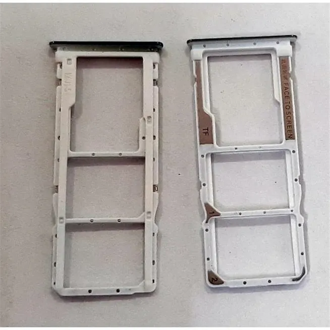 Soporte o bandeja dual sim azul para Xiaomi Redmi Note 10 Pro calidad premium