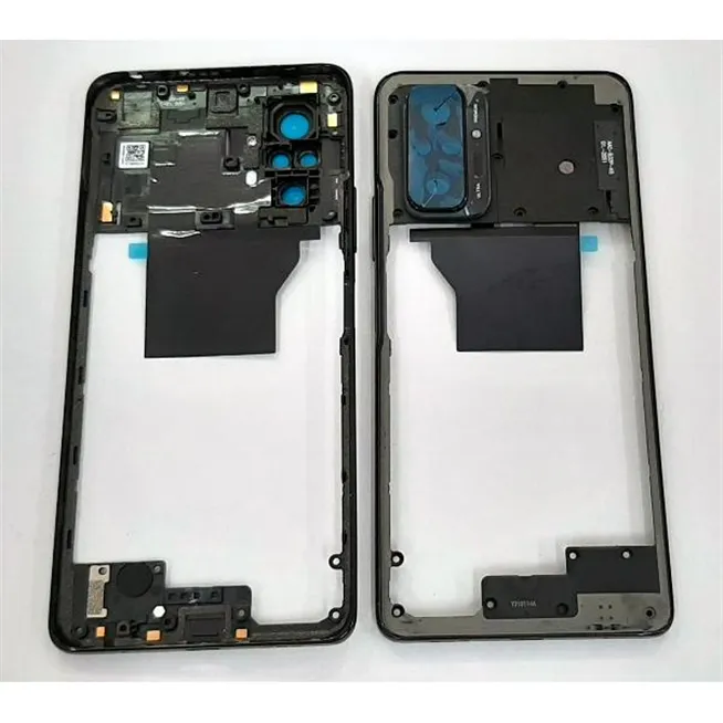 Carcasa central o marco negro para Xiaomi Redmi Note 10 Pro calidad premium