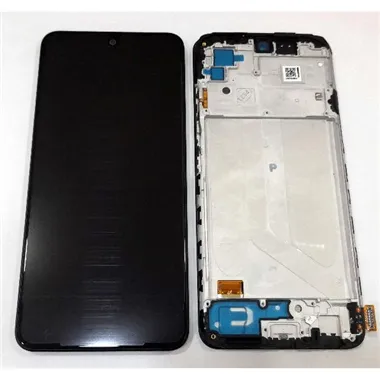 Pantalla lcd para Xiaomi Redmi Note 10S 5600020k7b00 mas tactil negro mas marco negro Service Pack Premium