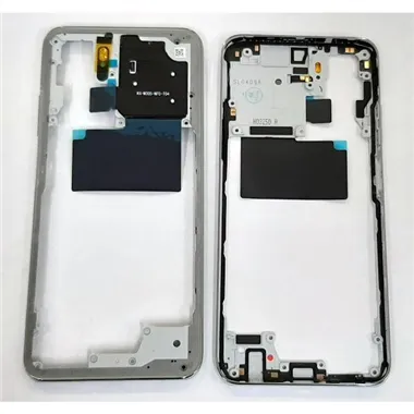 Carcasa central o marco plata para Xiaomi Redmi Note 10S calidad premium