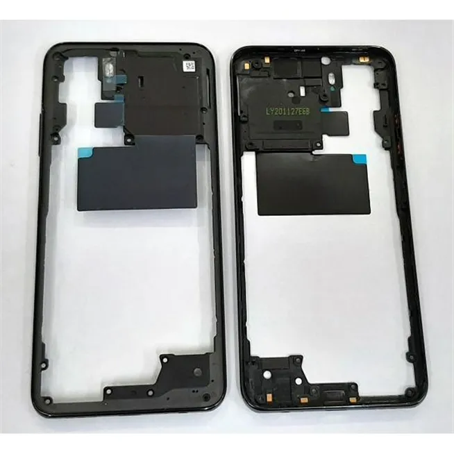 Carcasa central o marco negro para Xiaomi Redmi Note 10S calidad premium
