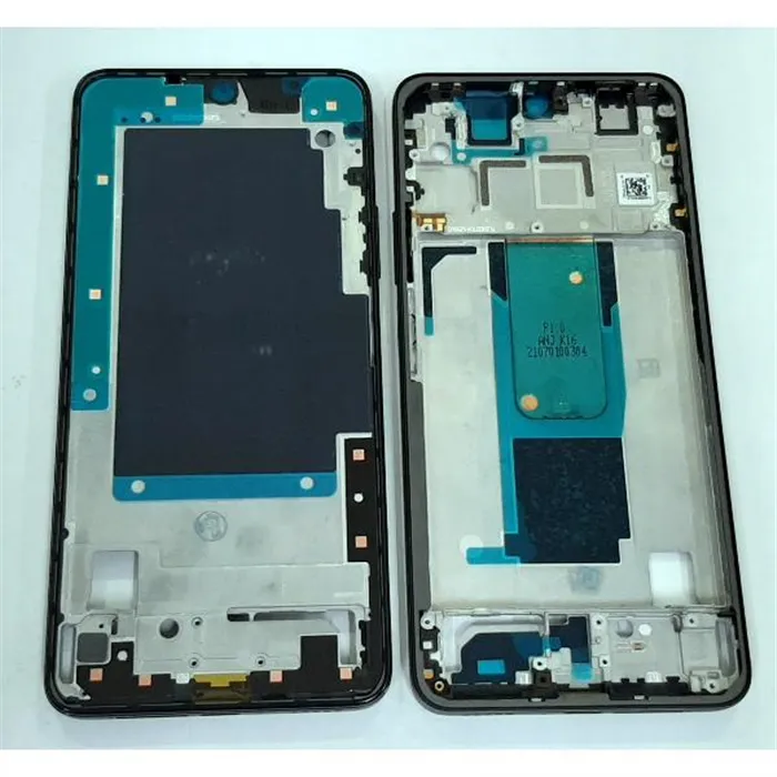Carcasa central o marco negro para Xiaomi Redmi Note 11 Pro calidad premium