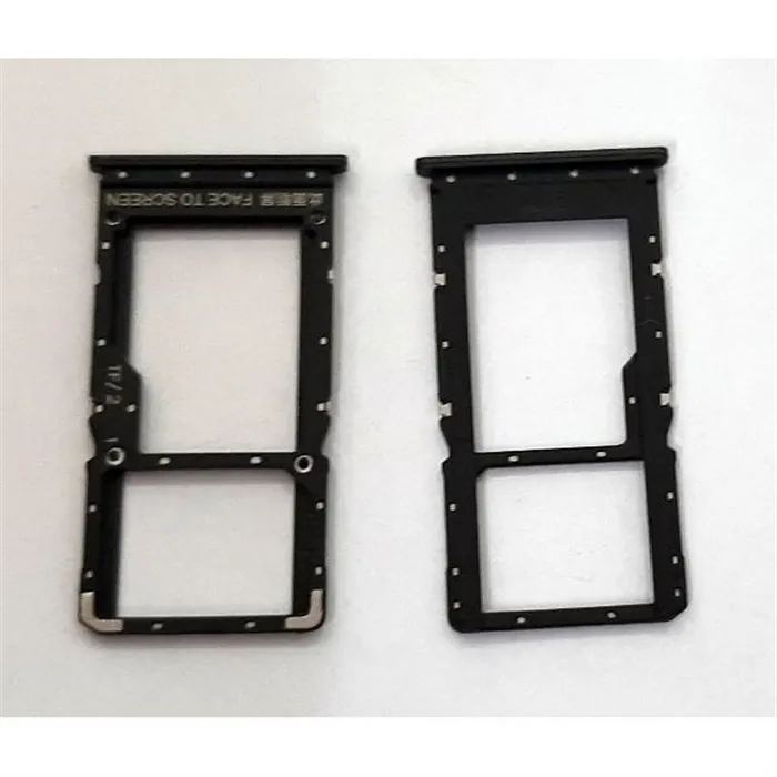 Soporte o bandeja dual sim negra para Xiaomi Redmi Note 11 5G calidad premium