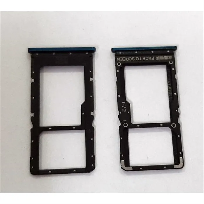 Soporte o bandeja dual sim verde para Xiaomi Redmi Note 11 5G calidad premium