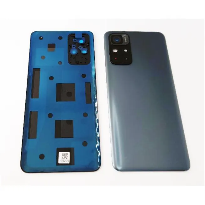 Tapa trasera o tapa bateria negra para Xiaomi Redmi Note 11 5G con lente de camara