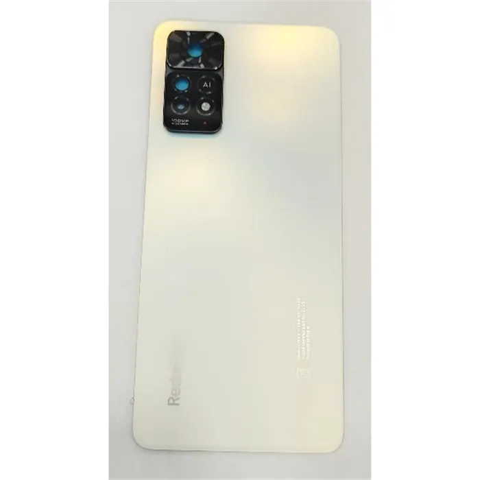 Tapa trasera o tapa bateria blanco polar para Xiaomi Redmi Note 11 Pro 5600040K6S00 Service Pack