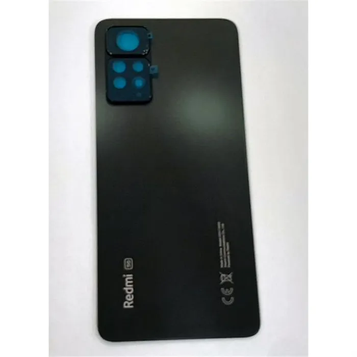 Tapa trasera o tapa bateria negra para Xiaomi Redmi Note 11 Pro 5G mas cubierta camara