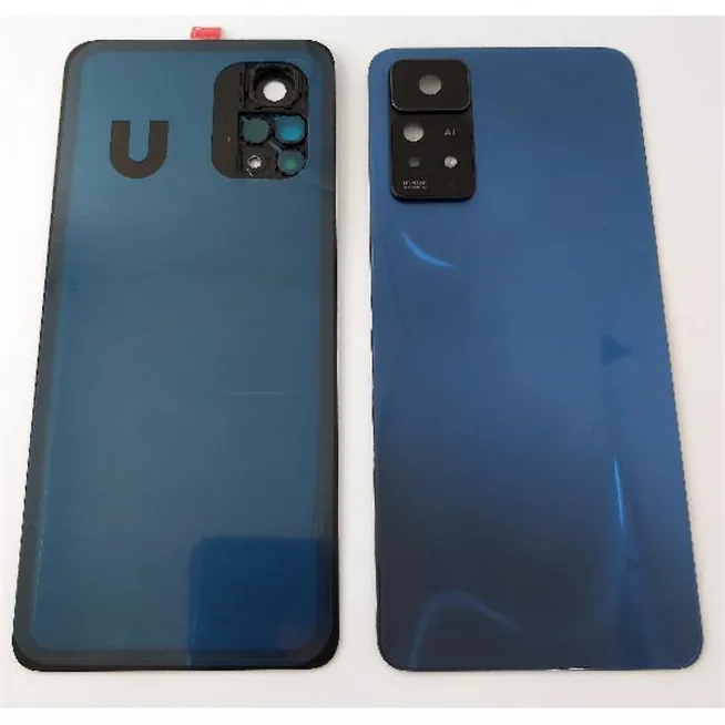 Tapa trasera o tapa bateria azul para Xiaomi Redmi Note 11 Pro 5G mas lente de camara