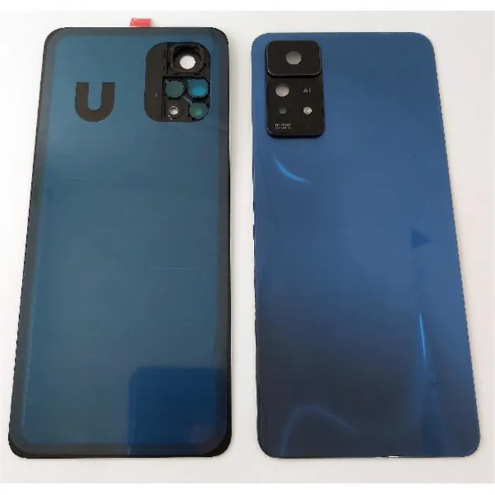Tapa trasera o tapa bateria azul para Xiaomi Redmi Note 11 Pro 5G mas lente de camara