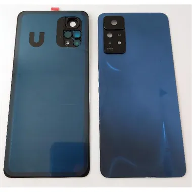 Tapa trasera o tapa bateria azul para Xiaomi Redmi Note 11 Pro 5G mas lente de camara
