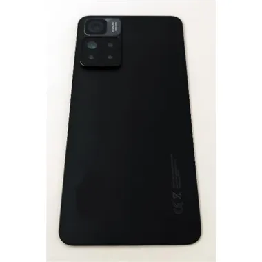 Tapa trasera o tapa bateria negra para Xiaomi Redmi Note 11 Pro Plus 5G mas cubierta camara