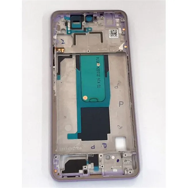 Carcasa central o marco purpura para Xiaomi Redmi Note 11 Pro Plus 5G calidad premium