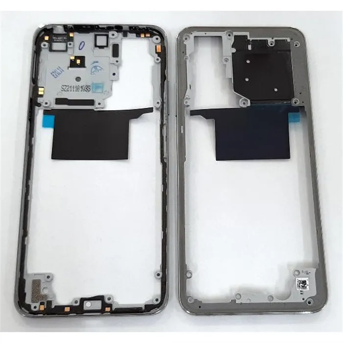 Carcasa central o marco plata para Xiaomi Redmi Note 11S calidad premium