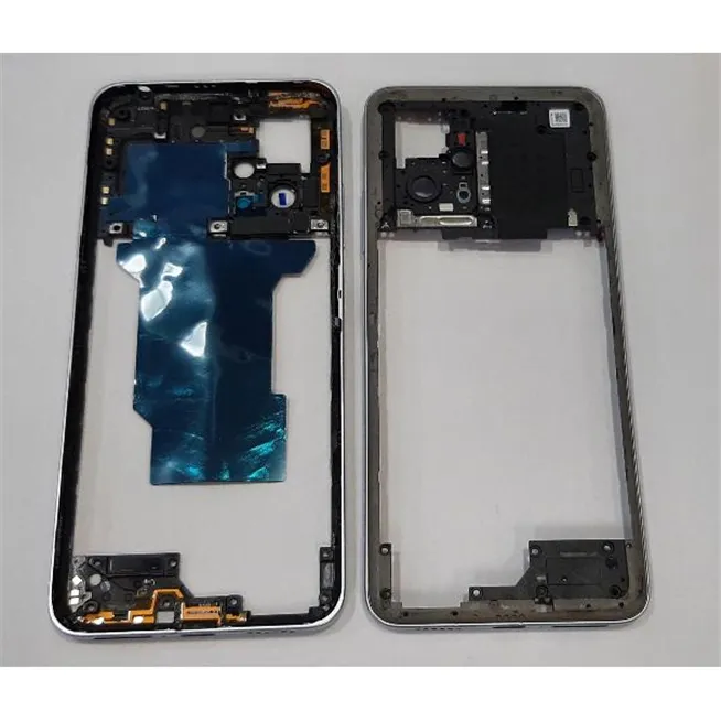 Carcasa o marco trasero plata para Xiaomi Redmi Note 11T 5G calidad premium