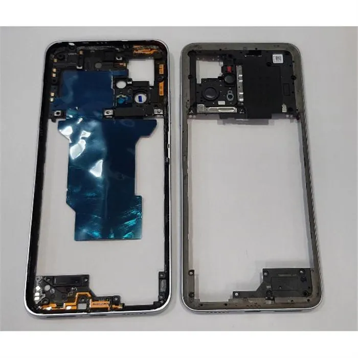 Carcasa o marco trasero plata para Xiaomi Redmi Note 11T 5G calidad premium