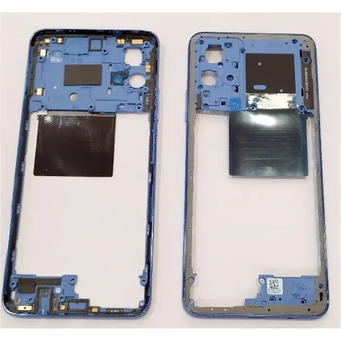 Carcasa o marco central azul para Xiaomi Redmi Note 11T 5G
