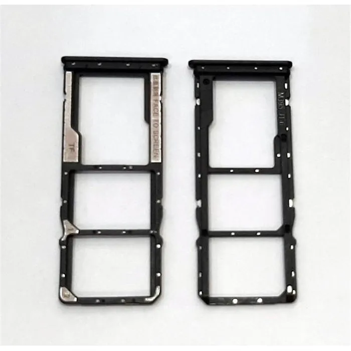 Soporte o bandeja dual sim negra para Xiaomi Redmi Note 12 4G calidad premium