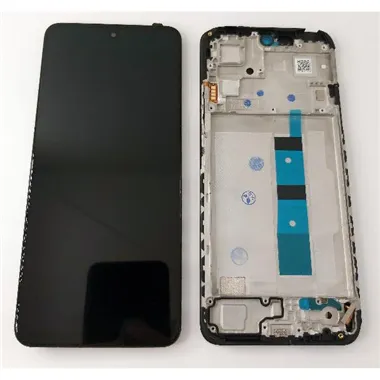 Pantalla lcd Oled Hehui mas tactil negro con marco negro para Xiaomi Redmi Note 12 4G compatible