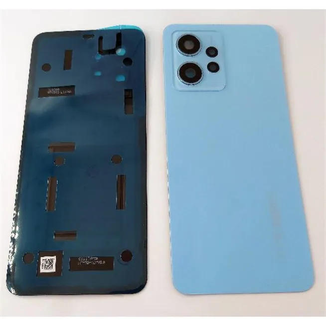 Tapa trasera o tapa bateria azul para Xiaomi Redmi Note 12 4G con lente de camara