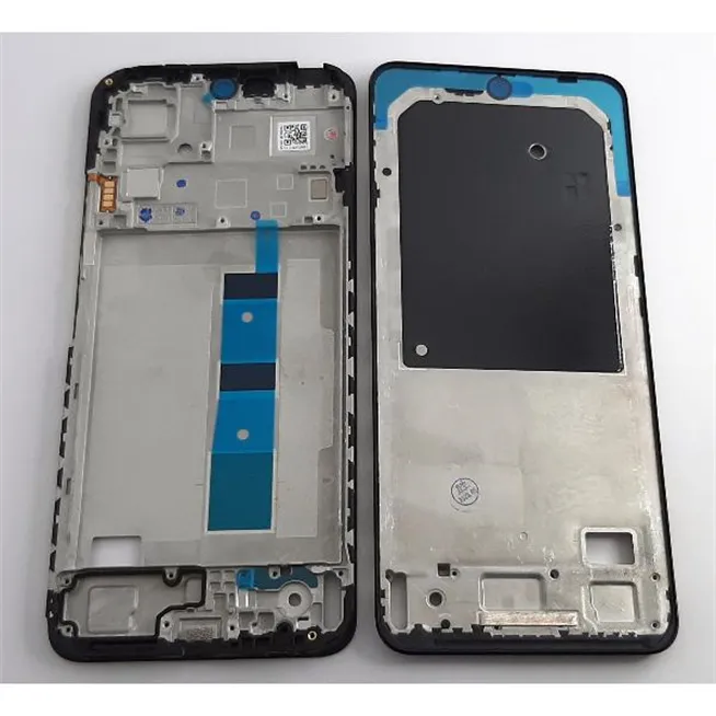 Carcasa central o marco negro para Xiaomi Redmi Note 12 4G calidad premium