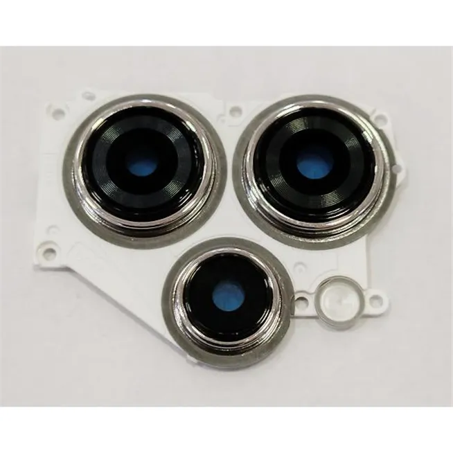 Cristal de camara para Xiaomi Redmi 12 5G con marco blanco calidad premium