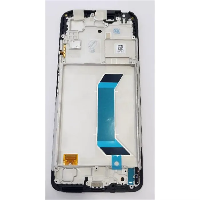 Pantalla lcd para Xiaomi Redmi Note 12 5G mas tactil negro mas carcasa frontal 560001M17P00 Service Pack
