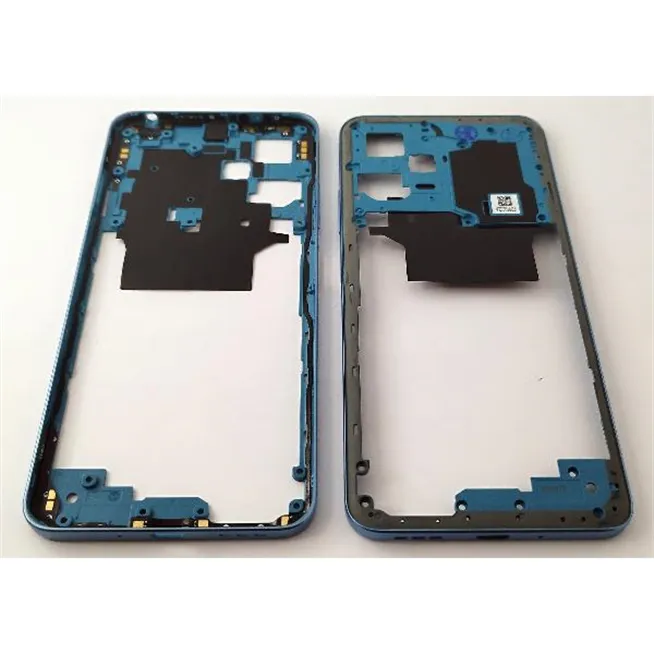 Carcasa o marco central azul para Xiaomi Redmi Note 12 5G 