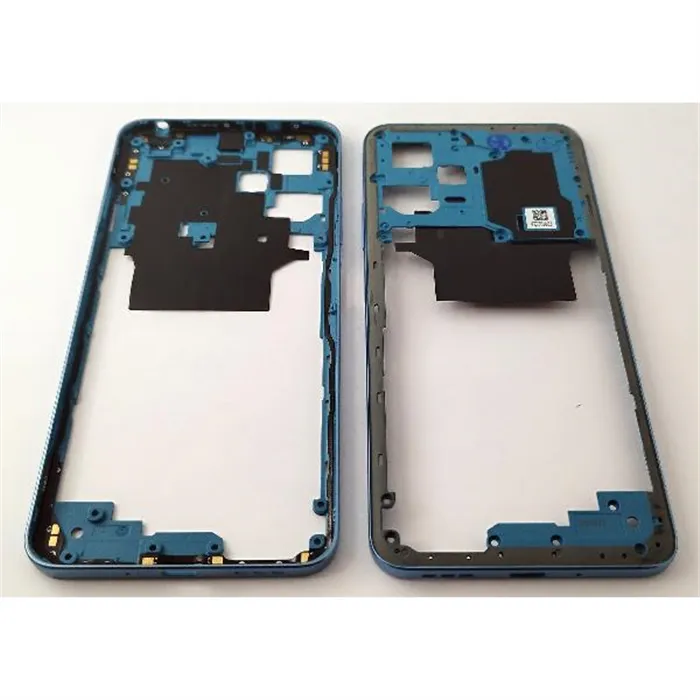 Carcasa o marco central azul para Xiaomi Redmi Note 12 5G 