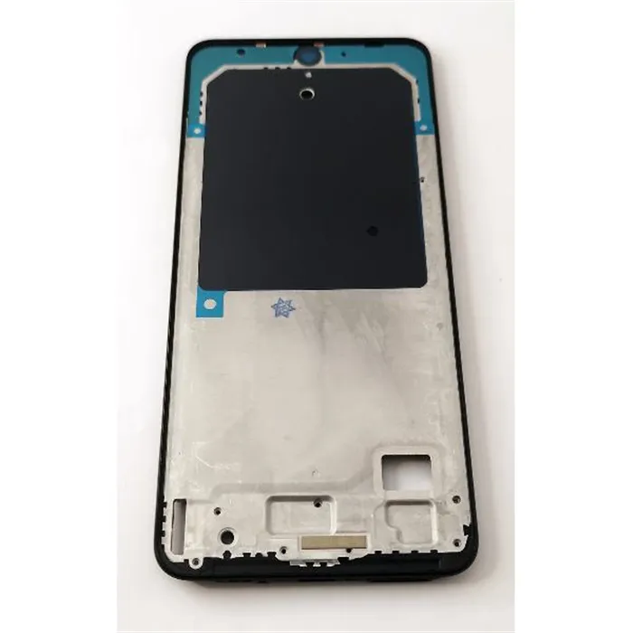 Carcasa o marco frontal negro para Xiaomi Redmi Note 12 5G