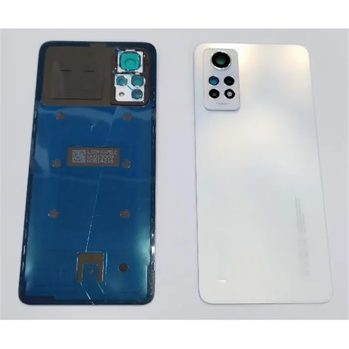 Tapa trasera o tapa bateria blanca polar para Xiaomi Redmi Note 12 Pro 4G 5600060K6A00 Service Pack