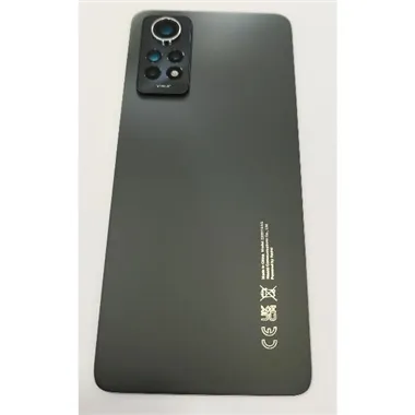 Tapa trasera o tapa bateria gris grafito 5600040K6A00 para Xiaomi Redmi Note 12 Pro 4G Service Pack