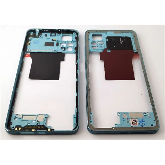 Carcasa o marco central azul claro para Xiaomi Redmi Note 12 Pro 4G 
