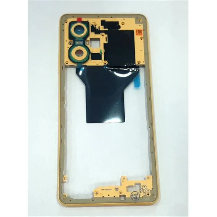 Carcasa trasera o marco amarillo para Xiaomi Redmi Note 12 Pro 5G calidad premium