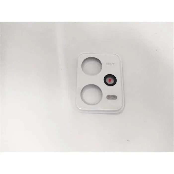 Cubierta camara blanca para Xiaomi Redmi Note 12 Pro 5G calidad premium