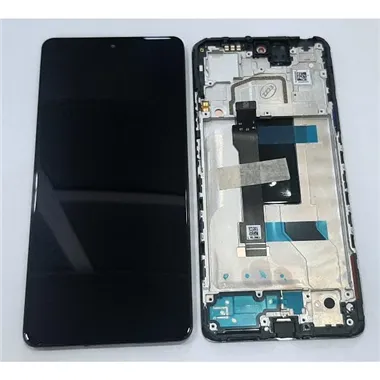Pantalla lcd para Xiaomi Redmi Note 12 Pro 5G  5600010M1600 mas tactil negro mas marco negro Service Pack