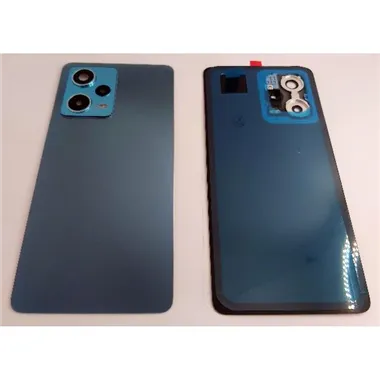 Tapa trasera o tapa bateria azul para Xiaomi Redmi Note 12 Pro 5G mas cubierta camara CSL