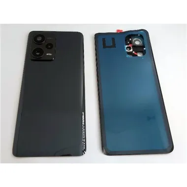 Tapa trasera o tapa bateria negra para Xiaomi Redmi Note 12 Pro Plus 5G mas cubierta camara CSL