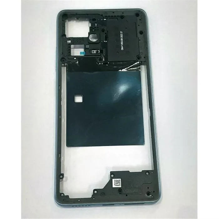 Carcasa o marco central azul para Xiaomi Redmi Note 12 Pro Plus calidad premium