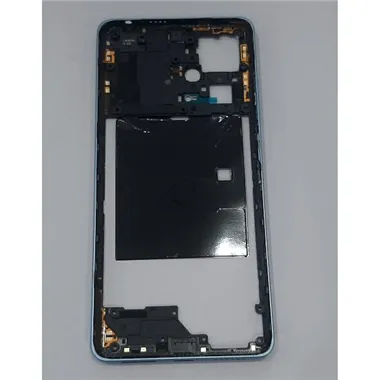 Carcasa o marco central azul para Xiaomi Redmi Note 12 Pro Plus calidad premium