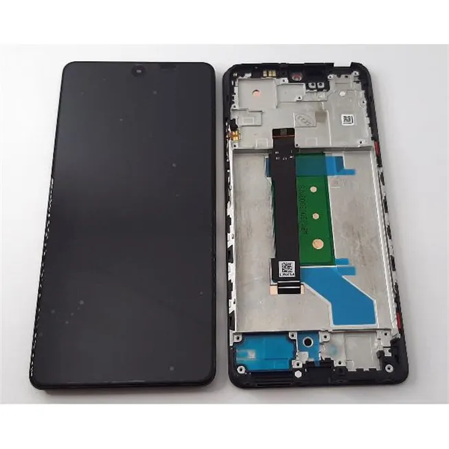 Pantalla lcd para Xiaomi Redmi Note 12 Pro Plus 5G 560001M16U00 mas tactil negro mas marco negro Service Pack